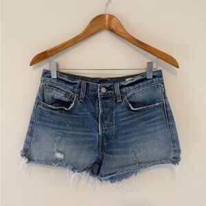 Levi’s 501 Original Fit High Rise Shorts Size 27